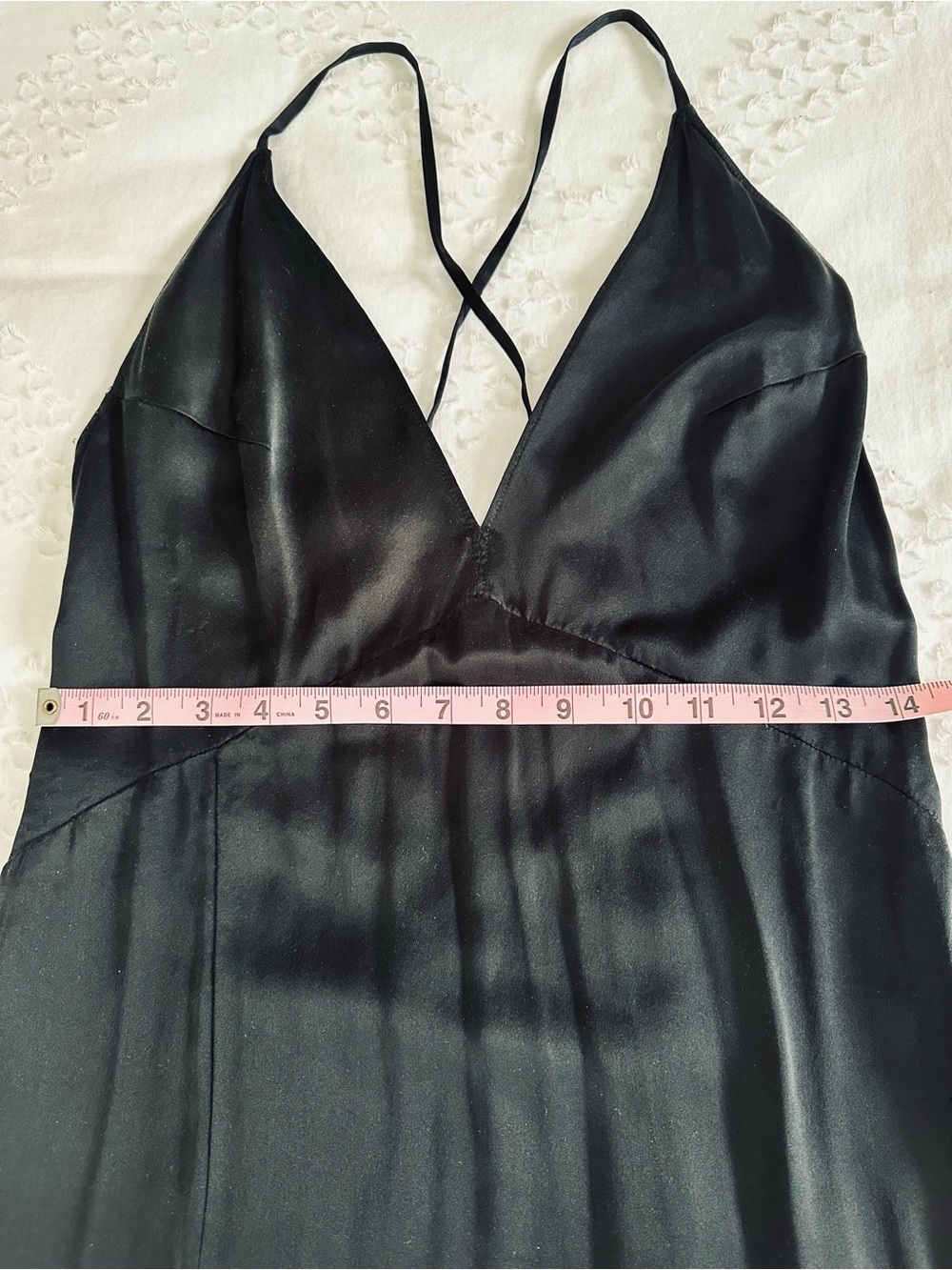 Reformation Black 100% Silk Slip Dress Long with Side Thigh Slit - Picture 3 of 11
